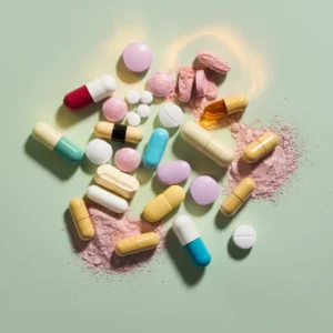 different type of drugs with active pharmaceutical ingredients