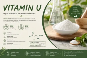 Vitamin U API with GMP and DMF support for digestive health and gastric care formulations
