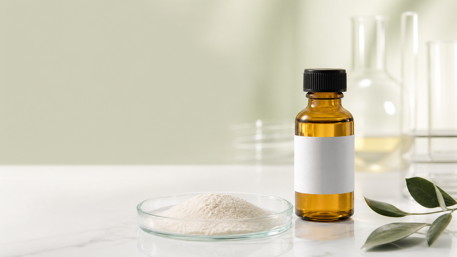 Conceptual comparison of Vitamin K2 MK-7 oil and powder ingredient formats