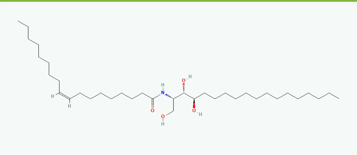 Verified chemical structure of Ceramide NP